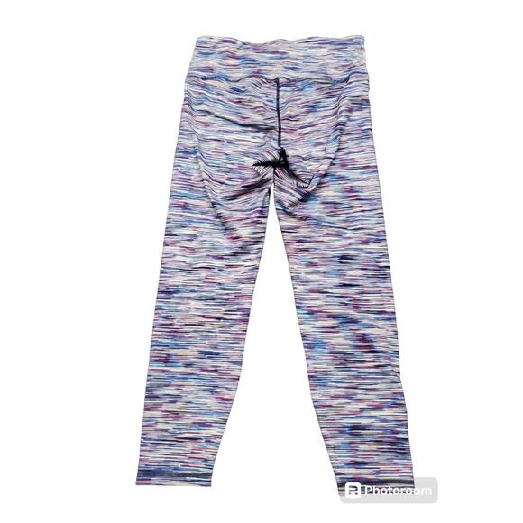 Women's Gap Fit Colorful Striped Athletic Cropped Leggings | Size Small - Picture 2 of 9